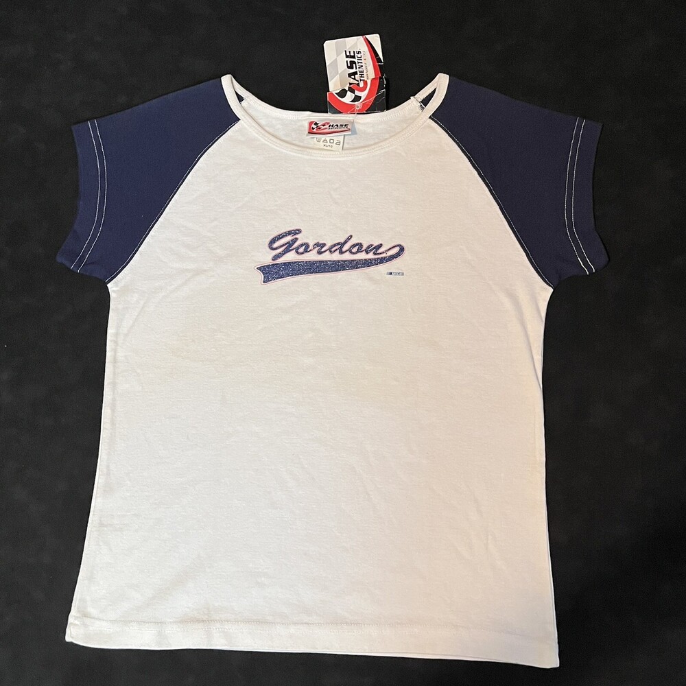 Vintage Chase Authentics Jeff Gordon #24 Racing Sparkle Womens Nascar T-Shirt XL
